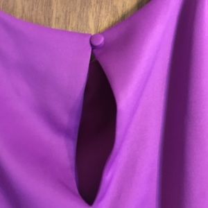 Purple peplum